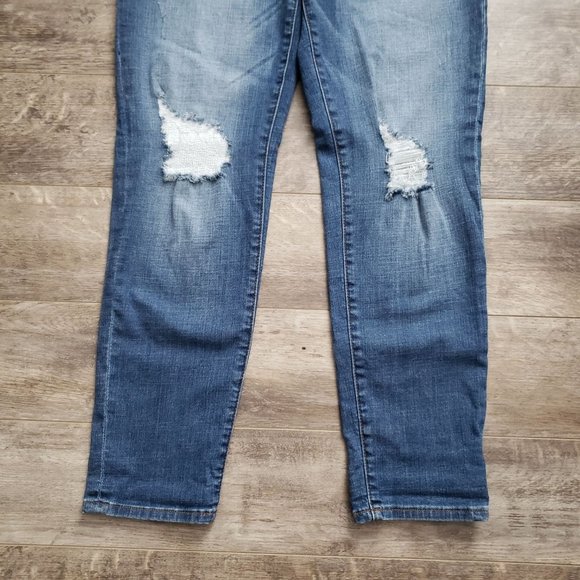 Kut From The Kloth Boyfriend Jeans Women's Distressed Frayed Knee Grunge Daily 6 - Picture 5 of 8